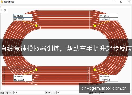直线竞速模拟器训练,帮助车手提升起步反应 直线竞速模拟器训练,帮助车手提升起步反应